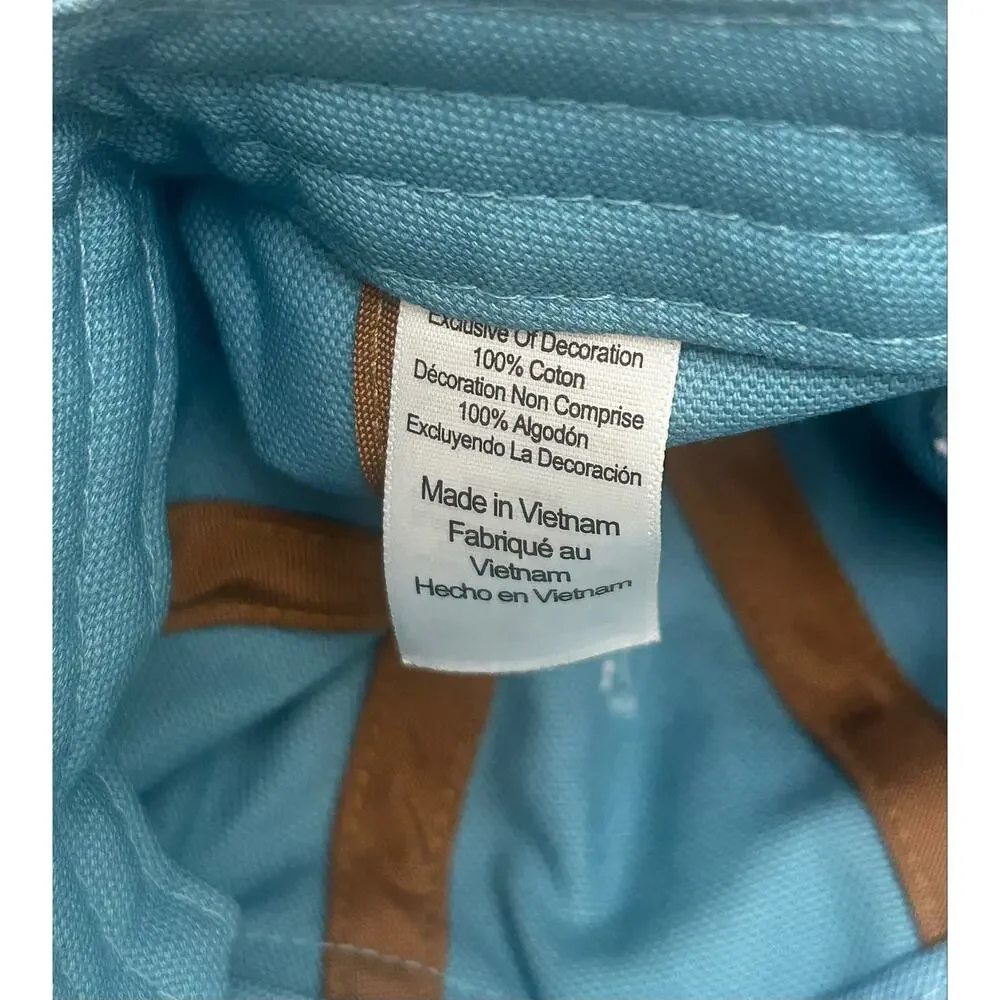 Carhartt Infant Medium Blue Canvas Baseball Hat Cap NWT